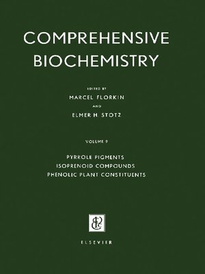 cover image of Pyrrole Pigments, Isoprenoid Compounds and Phenolic Plant Constituents